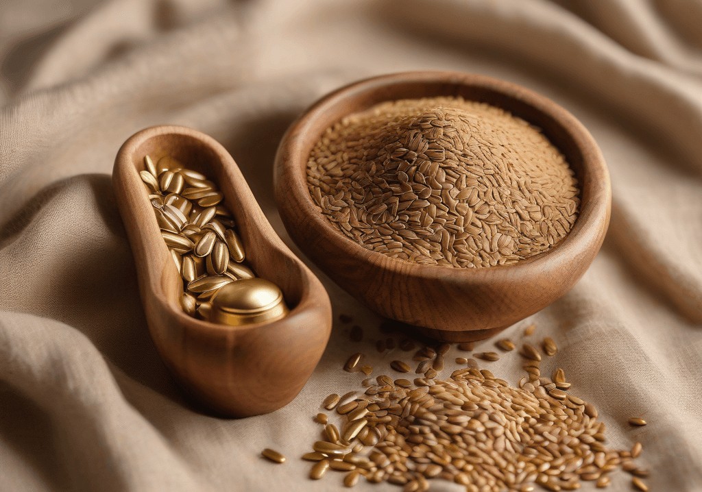 Menopozda Vajinal Kuruluk İçin E Vitamini ve Keten Tohumu Çözümü