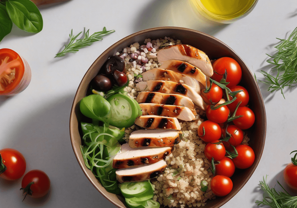 Tavuklu Kinoa Salatası Tarifi ve Sağlık Analizi