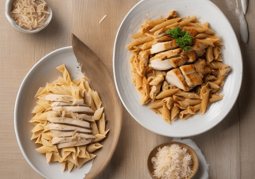 Tavuklu Pilav ve Tavuklu Makarna Gram Karşılaştırması