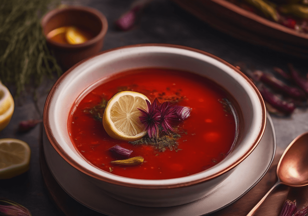 Bamya çorbası