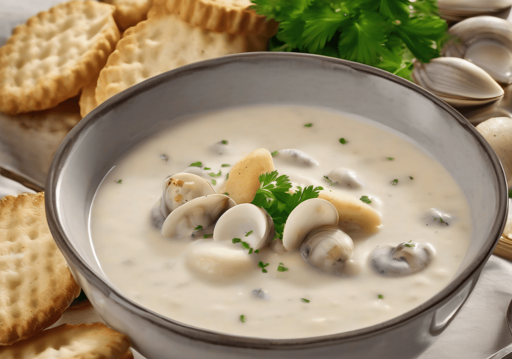 Clam Chowder Çorbası