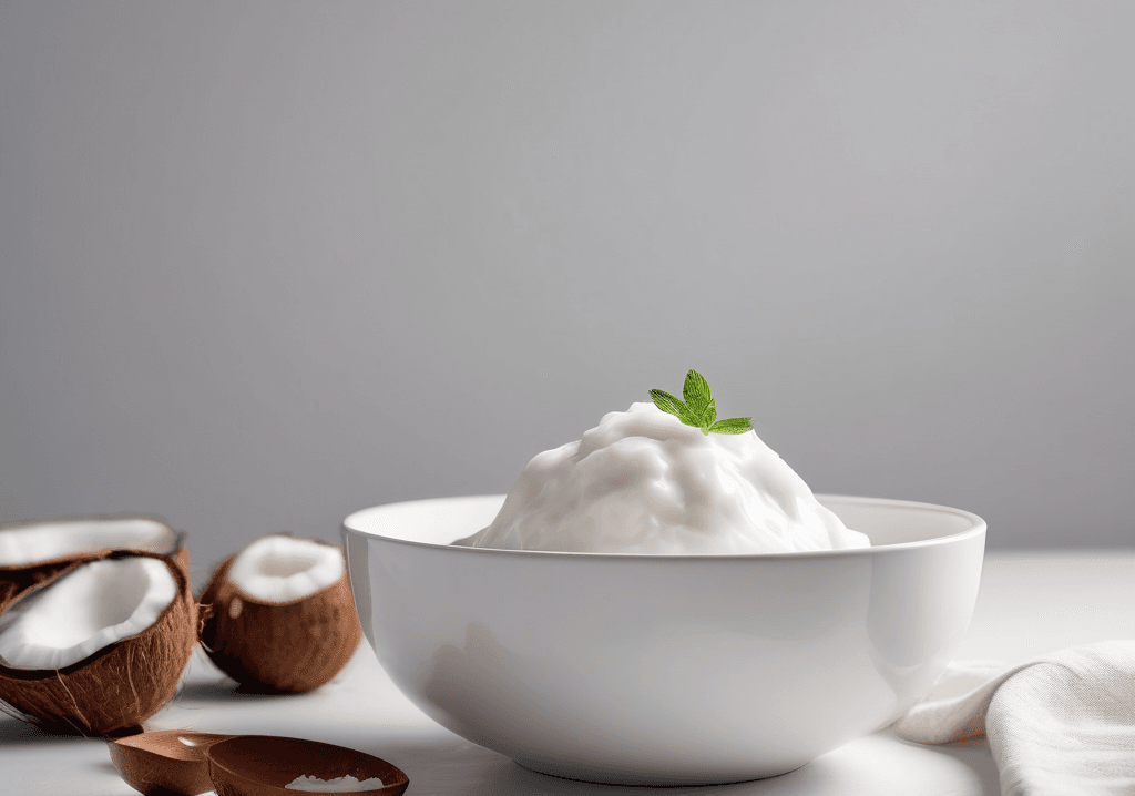 Hindistan Cevizi Yoğurdu, Sade