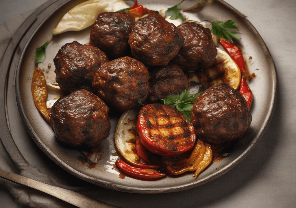 Köfte (Akçaabat Usulü Sarımsaklı) (Organik/Köy Usulü)