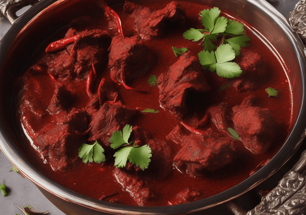 Laal maas