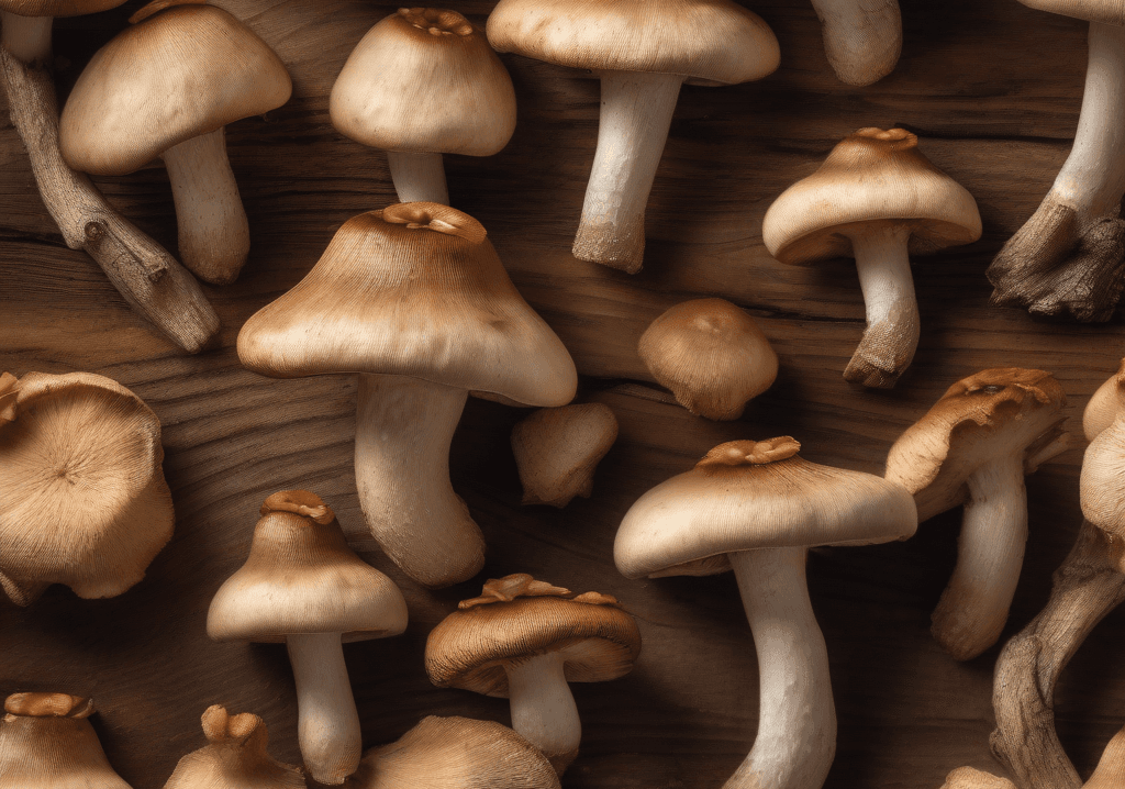 Shiitake Mantarı (Meşe Mantarı) (Organik/Köy Usulü)