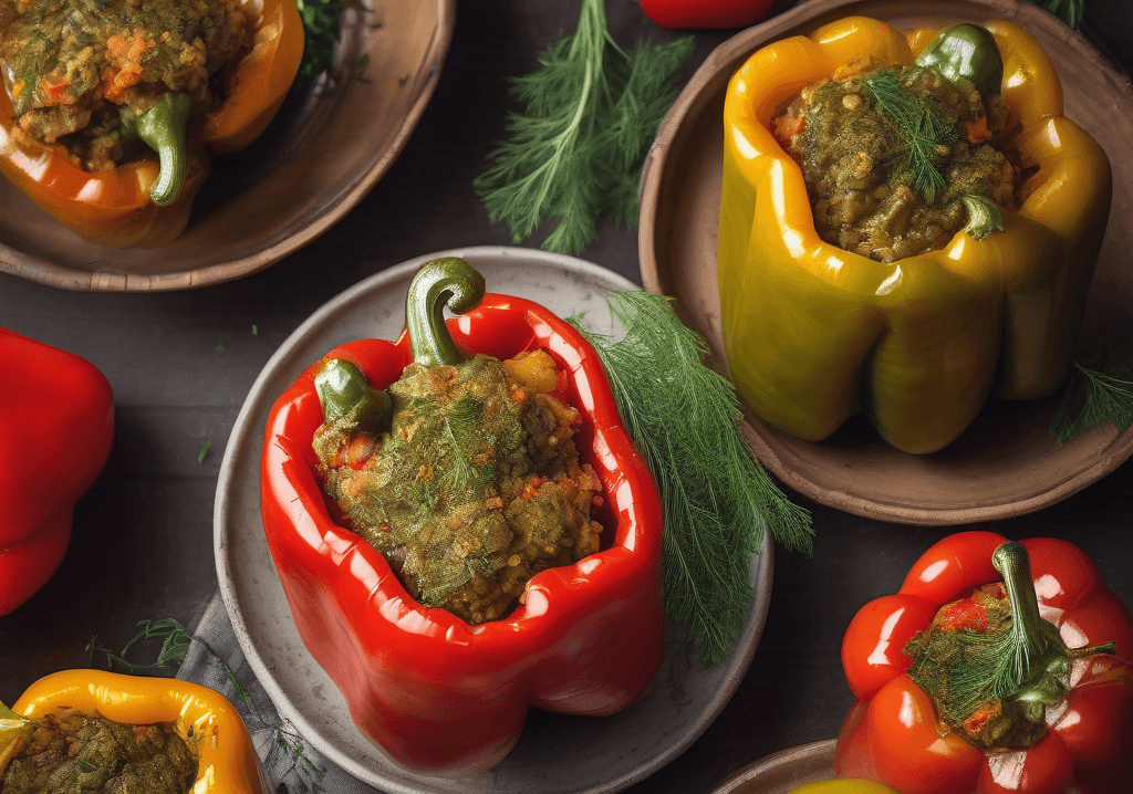 Airfryer Biber Dolması Tarifi: Mükemmel Pişen İç Harç