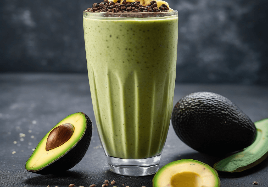 Avokadolu Muzlu Yüksek Proteinli Smoothie Tarifi: İpeksi Kıvam