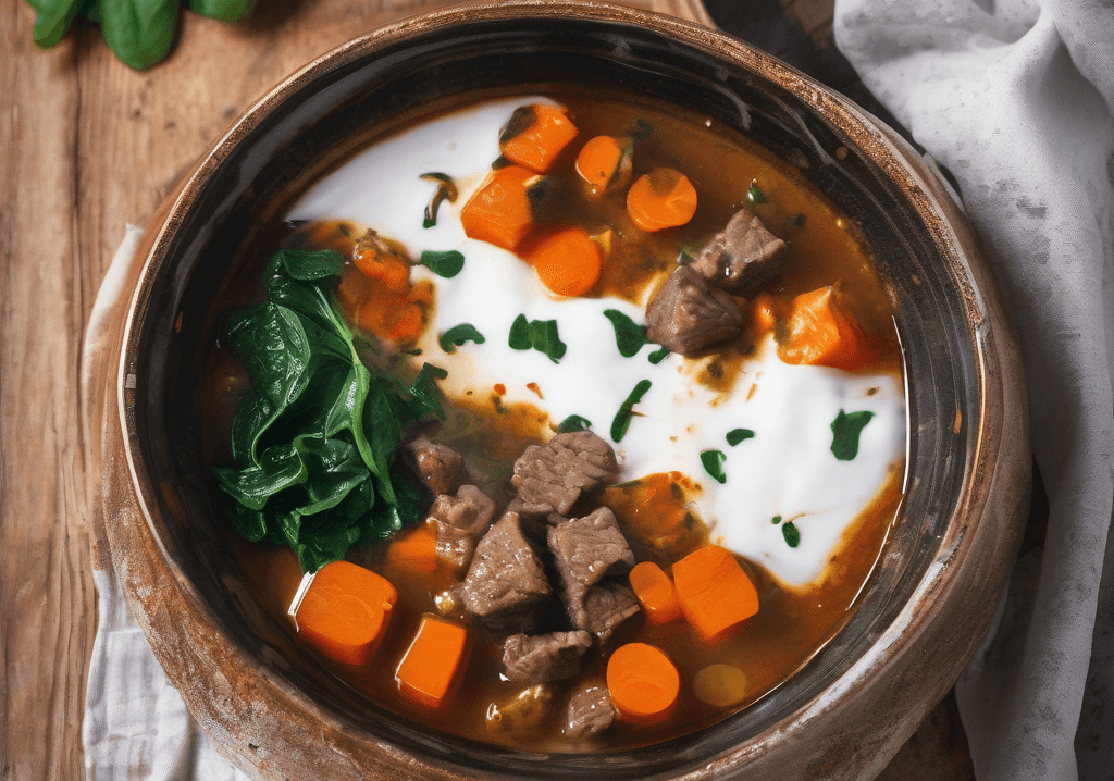 Dana Etli Ispanak Yemeği Tarifi