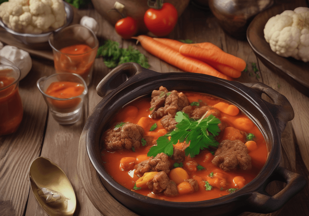 Dana Etli Karnabahar Yemeği Tarifi