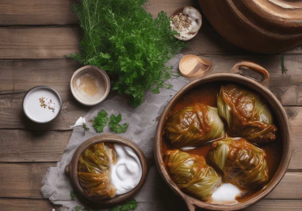 Geleneksel Etli Lahana Sarması Tarifi