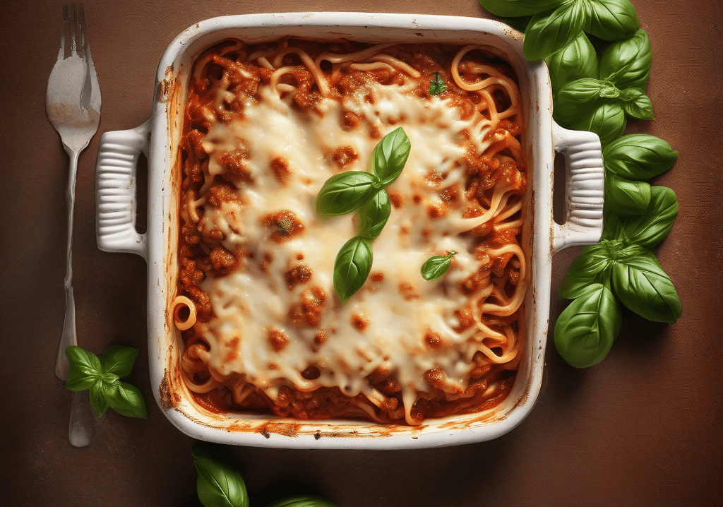 Fırında Spagetti Bolonez Tarifi: Nar Gibi Kızarmış Gurme Lezzet