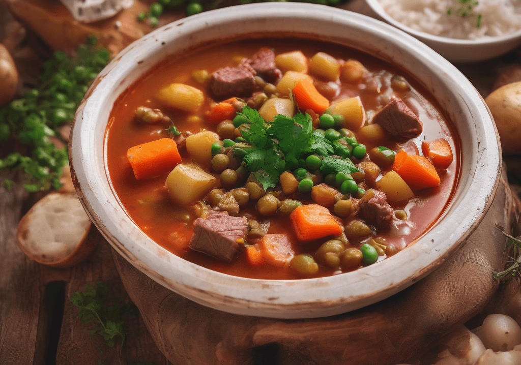 Geleneksel Dana Etli Bezelye Yemeği: Besleyici ve Doyurucu Bir Mutfak Mirası