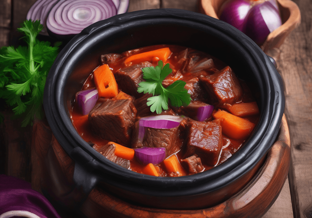 Geleneksel Dana Etli ve Patlıcanlı Tencere Kebabı