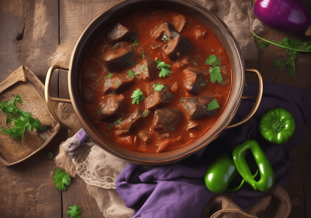 Geleneksel Kuzu Etli Patlıcan Yemeği Tarifi