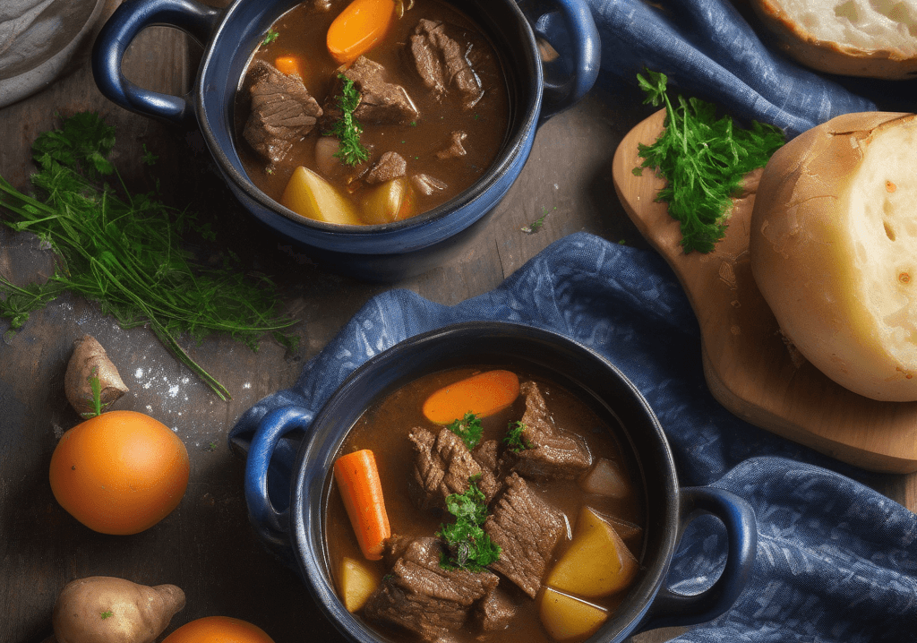 Geleneksel Patatesli Dana Eti Haşlama