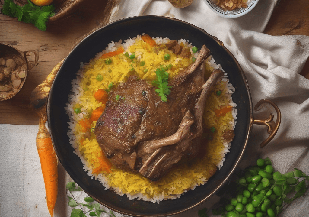 Geleneksel Safranlı Kuzu Kapama Tarifi