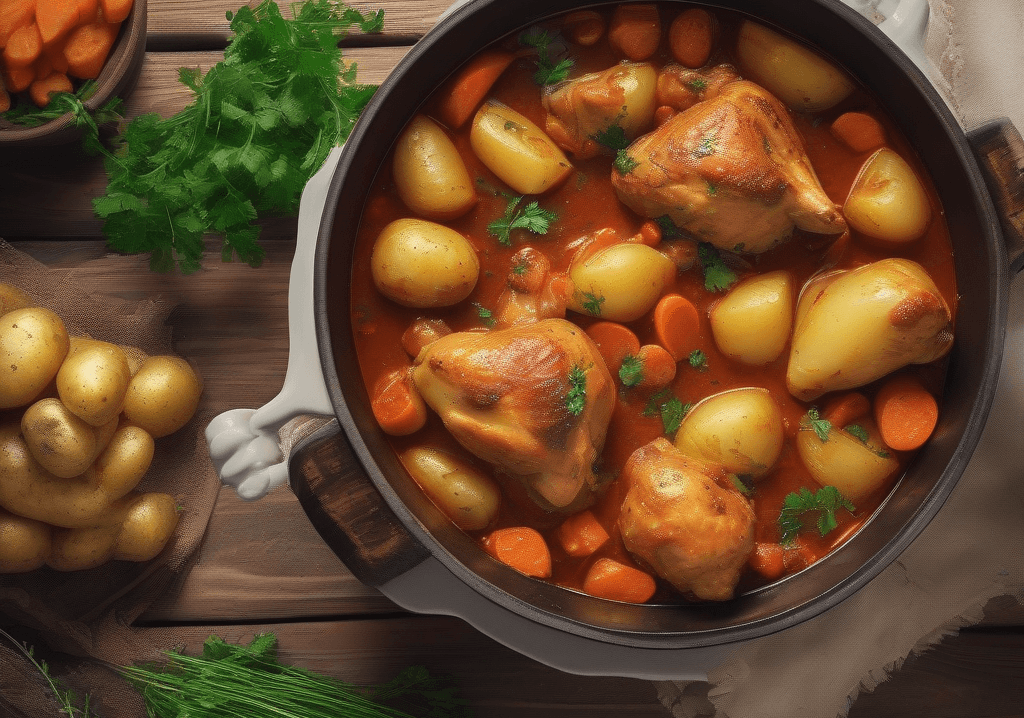 Geleneksel Tavuklu Patates Yemeği Tarifi: Anne Eli Değmişçesine Lezzetli ve Besleyici