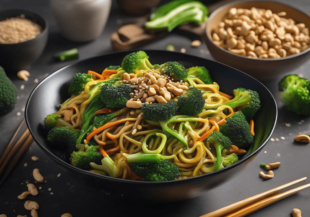 Vegan Sebzeli Noodle Tarifi: Wok Ateşinde Çıtır Lezzet