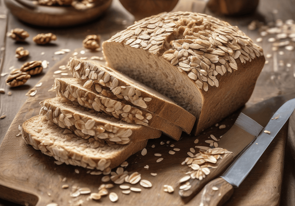 Yulaflı Diyet Ekmek Tarifi: Mayasız ve Glutensiz Pratik Ekmek