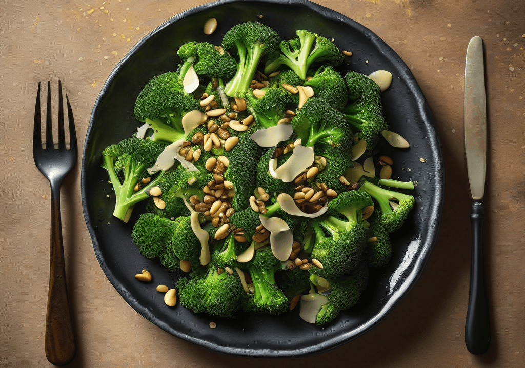 Zeytinyağlı Brokoli Salatası: Canlı Yeşil ve Dengeli Sos