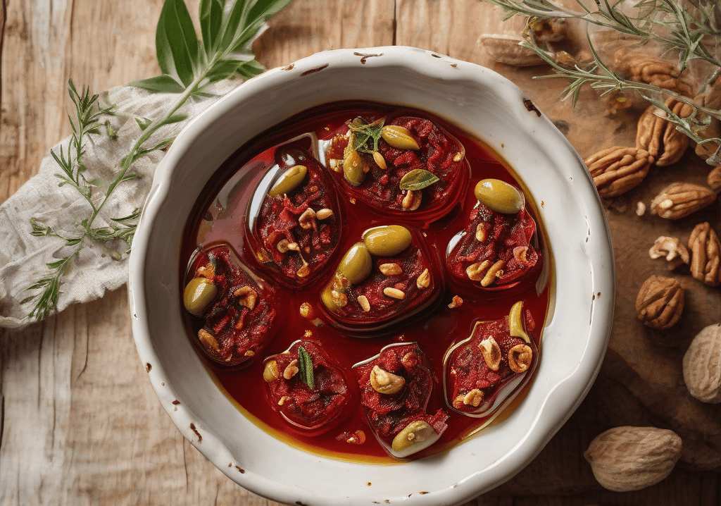 Zeytinyağlı Kuru Domates Mezesi: Tam Ölçülü Nefis Tarif