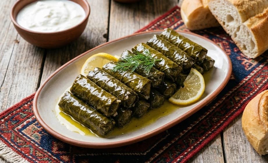 Zeytinyağlı Yaprak Sarma Tarifi