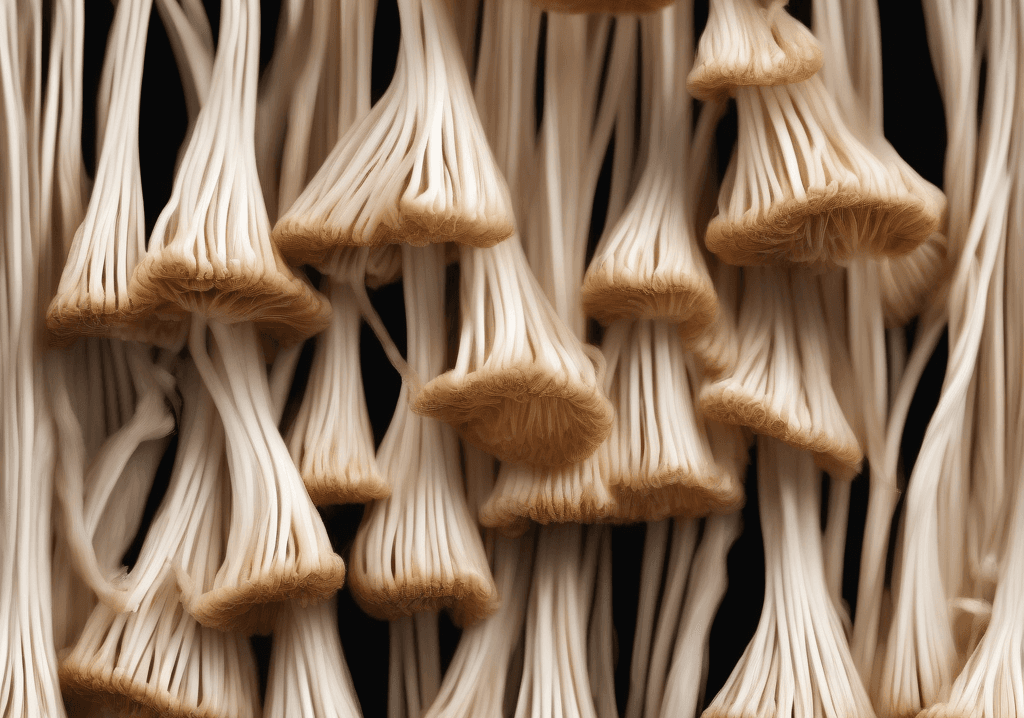 Enoki Mantarı (İğne Mantarı)
