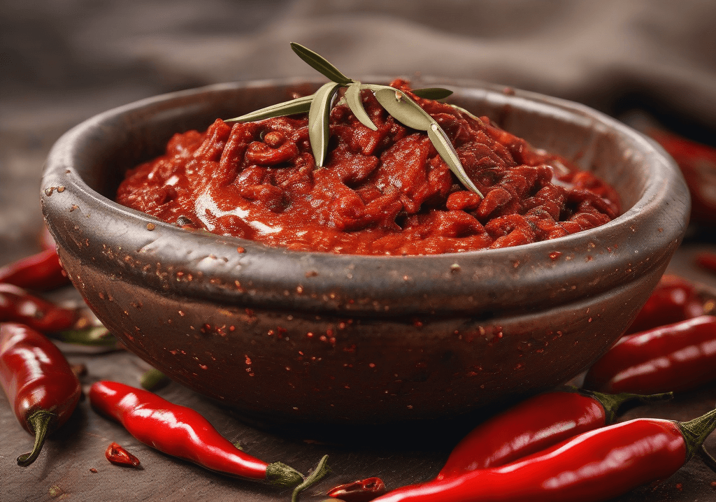 Harissa Tunus Acı Ezmesi