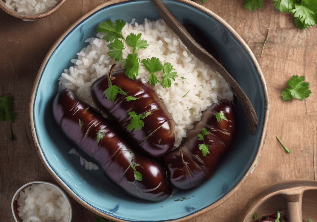 Geleneksel Dana Etli Patlıcan Musakka ve Tereyağlı Pirinç Pilavı