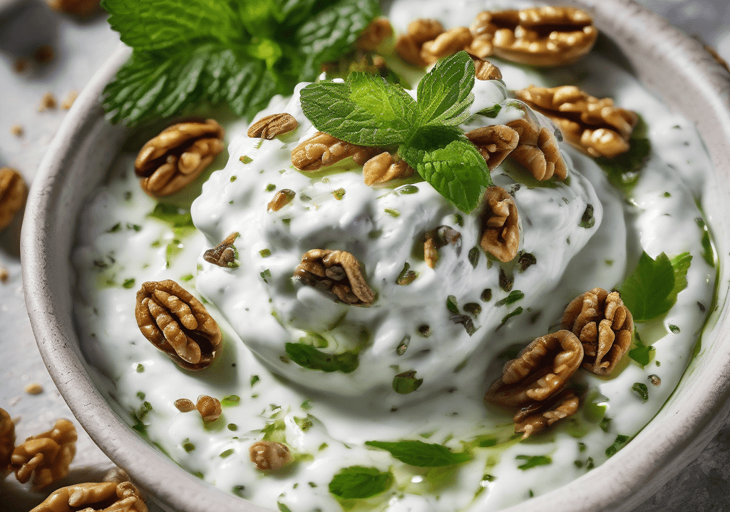 Kuru Cacık Tarifi: Süzme Yoğurtlu Meze Kıvamı