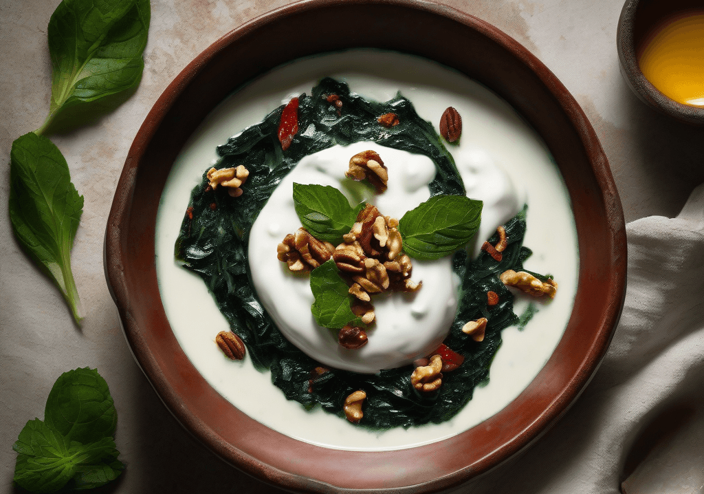 Yoğurtlu Pazı Borani Tarifi: İpeksi Kıvamda Meze